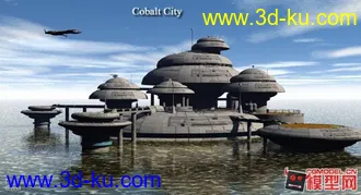 3D打印模型cobalt city的图片