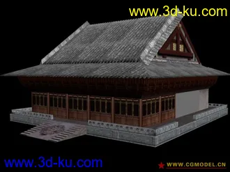 3D打印模型唐长安青龙寺的图片