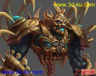 3D打印模型蚩尤真魂的图片