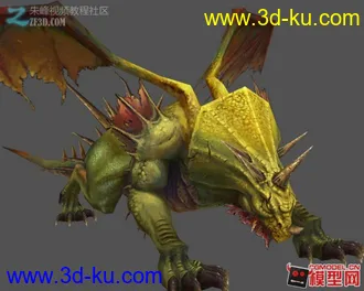飞角龙模型的图片