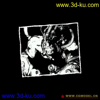 3D打印模型《蝙蝠侠-阿甘疯人院》BOSS祸害的图片