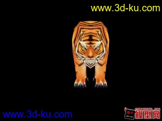 3D打印模型一个卡通手绘简模老虎。需要的带走了~~一个卡通手绘简模老虎。需要的带走了~~的图片