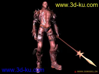 3D打印模型战士的图片