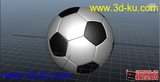 3D打印模型做一个足球玩玩的图片