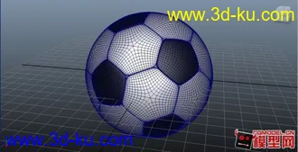 3D打印模型做一个足球玩玩的图片