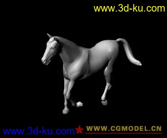 3D打印模型马走路动画的图片