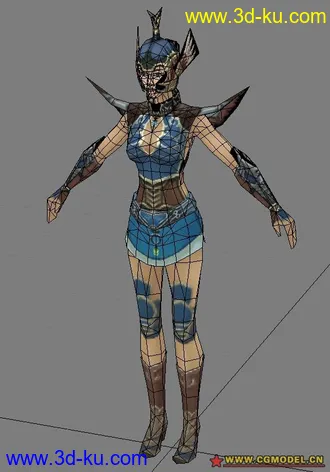 3D打印模型美女啊的图片