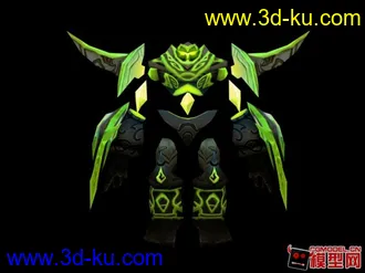 3D打印模型《魔兽世界》太阳井 邪能装甲的图片