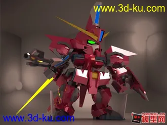 3D打印模型神盾敢达的图片