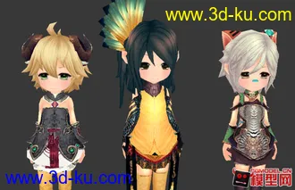 3D打印模型超级可爱小萝莉的图片