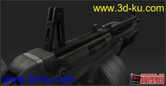 3D打印模型次时代机枪求带走的图片
