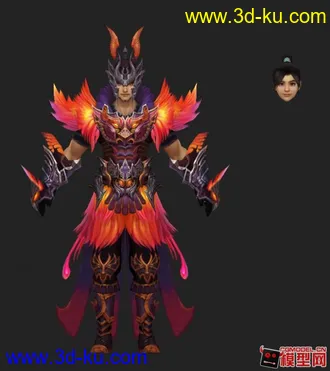 3D打印模型赤壁，中原斗神套的图片