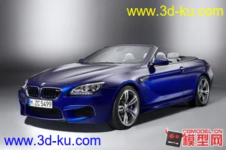 3D打印模型高精宝马M6的图片