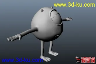 3D打印模型大眼仔的图片