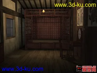 3D打印模型室内场景，在校时做的了。喜欢就收走吧..的图片