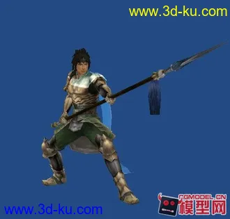 3D打印模型什么叫真正的吕布（再送个真6吕布和赵云）的图片