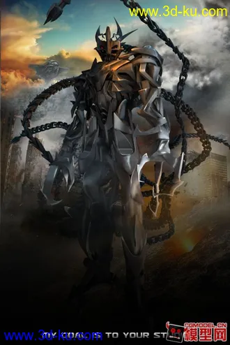 3D打印模型变形金刚里的机器人。不知道名字的图片