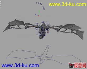 3D打印模型机器飞龙的图片