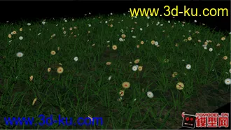 3D打印模型草花的图片