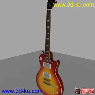 吉他三维模型下载的图片