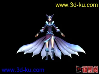 3D打印模型LOL阿狸三套，喜欢的来拿。的图片