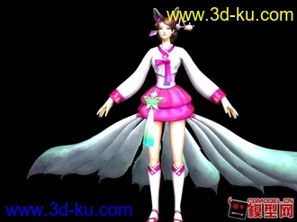 3D打印模型LOL阿狸三套，喜欢的来拿。的图片