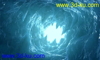 3D打印模型冰川隧道，材质不错的图片