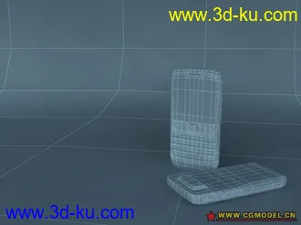 3D打印模型原创E71，诺基亚手机建模，MAX9.0，带贴图VR渲染，带HDR贴图，带三视图的图片