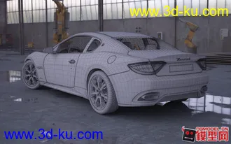 【汽车模型】maserati 玛莎拉蒂工业车模下载的图片