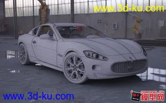 【汽车模型】maserati 玛莎拉蒂工业车模下载的图片
