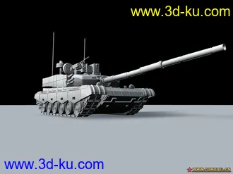 3D打印模型一个小坦克的图片