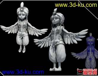 3D打印模型sd娃娃的图片