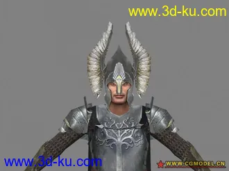 3D打印模型《指环王》冈多战士，两套盔甲~~的图片