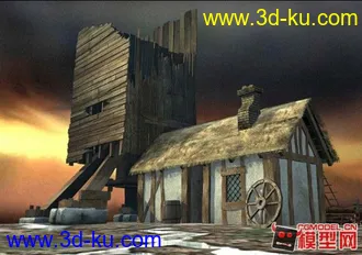3D打印模型建筑的图片