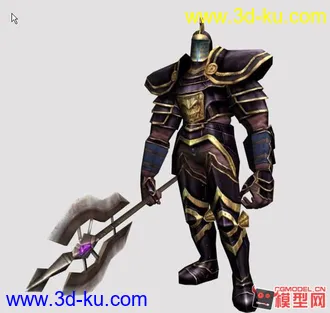 次世代游戏开发模型人物（有材质，带动作）的图片