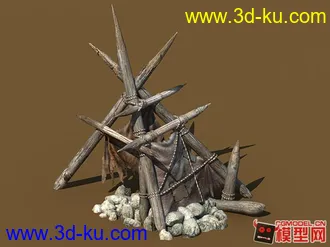 3D打印模型野兽帐篷的图片