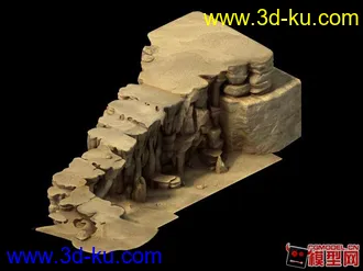 3D打印模型石梯的图片