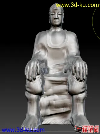 3D打印模型乐山大佛的图片