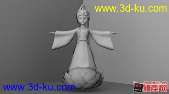 3D打印模型卡通人物的图片