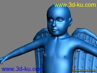 3D打印模型快乐小孩的图片