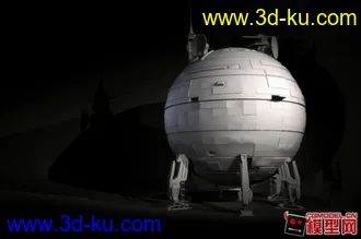 3D打印模型Star Wars星球大战空间站的图片