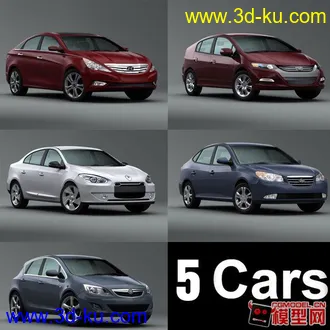 3D打印模型5 CG River Car models for MAX的图片