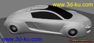 奥迪概念车(模型在楼下)的图片