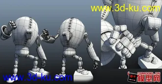 另类机器人模型的图片