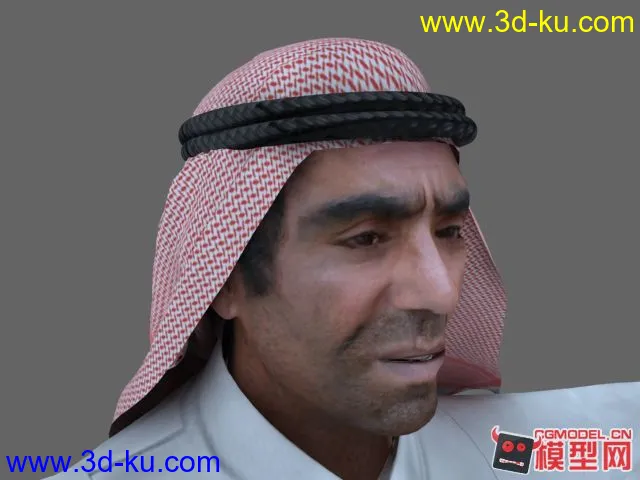Arabs(阿拉伯)西域 伊斯兰 阿拉伯人 3d模型下载的图片1