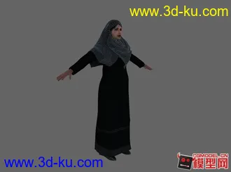 Arabs(阿拉伯)西域 伊斯兰 阿拉伯人 3d模型下载的图片