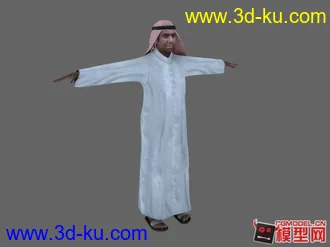 Arabs(阿拉伯)西域 伊斯兰 阿拉伯人 3d模型下载的图片