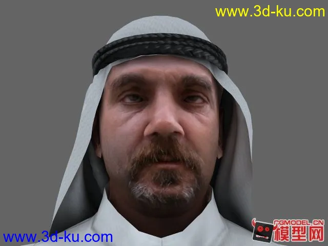 Arabs(阿拉伯)西域 伊斯兰 阿拉伯人 3d模型下载的图片9