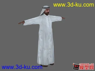 Arabs(阿拉伯)西域 伊斯兰 阿拉伯人 3d模型下载的图片