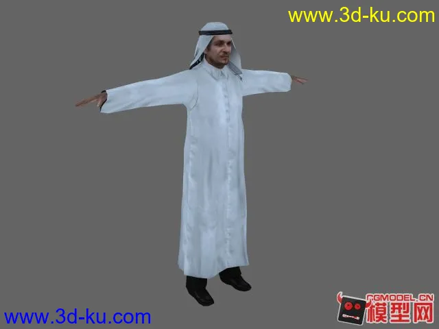 Arabs(阿拉伯)西域 伊斯兰 阿拉伯人 3d模型下载的图片12
